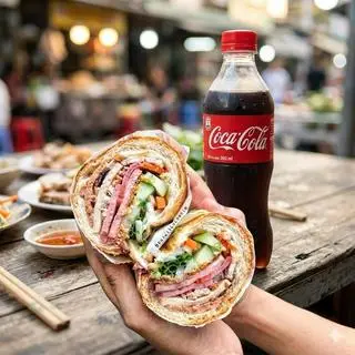 Hình ảnh Bánh mì Thịt Chả Hà Nội bơ pate