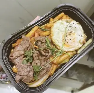 Hình ảnh Nui xào bò trứng