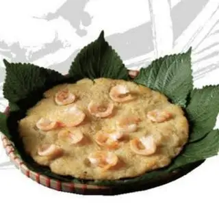 Hình ảnh Bánh xèo tôm khoai tây - Potato pancake with shrimps