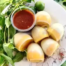Hình ảnh bánh tráng trộn dẻo phơi sương thập Cẩm  trứng gà vữa đặc 