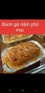 Hình ảnh Bánh mì gà nấm phô mai 