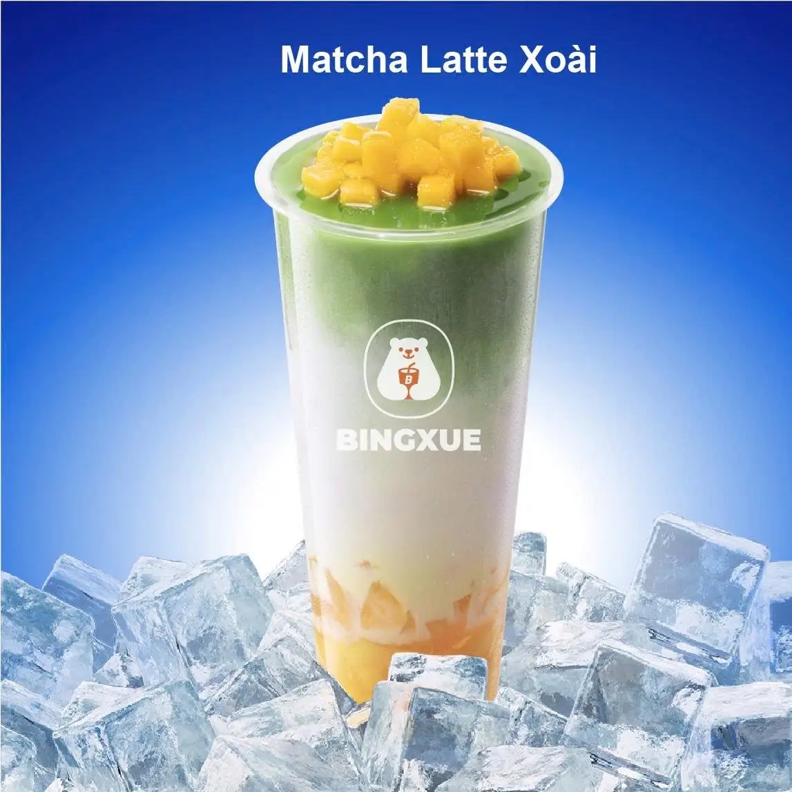 Hình ảnh Matcha Latte Xoài