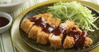 Hình ảnh Cơm Thịt Heo Chiên Xù Sốt Tonkatsu 