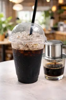 Hình ảnh Cà phê đen đá đậm vị - ly 360ml