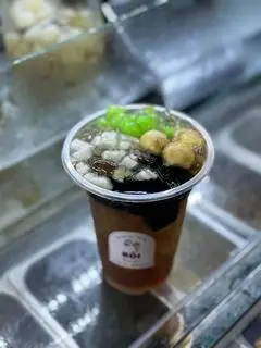 Hình ảnh Hồng trà full topping