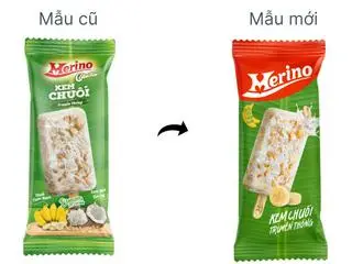 Hình ảnh 1 Cây Kem Chuối Truyền Thống Merino