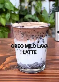 Hình ảnh Oreo milo lava latte
