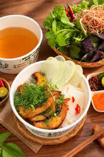 Hình ảnh Bún Cá Rô Chiên Giòn