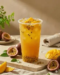 Hình ảnh trà xoài chanh dây