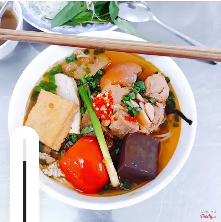 Hình ảnh bún riêu thịt nạc 