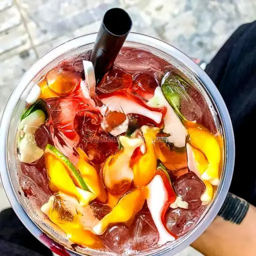 Hình ảnh Trà chanh con cá size 750ml