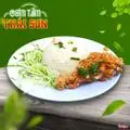 Hình ảnh Cơm đùi gà sốt tỏi ớt