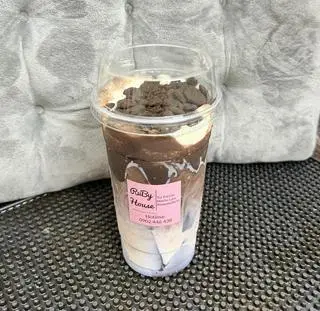 Hình ảnh cacao latte oreo socola crack kem cheese