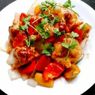 Hình ảnh Cơm Chiên Sườn Non Xào Chua Ngọt 