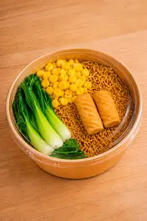 Hình ảnh Mì trộn indomie mực xoắn