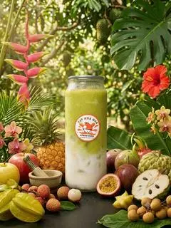 Hình ảnh Bơ già dừa non