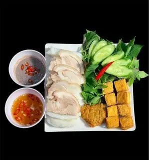 Hình ảnh Bún - đậu - thịt bắp giò - chả cốm