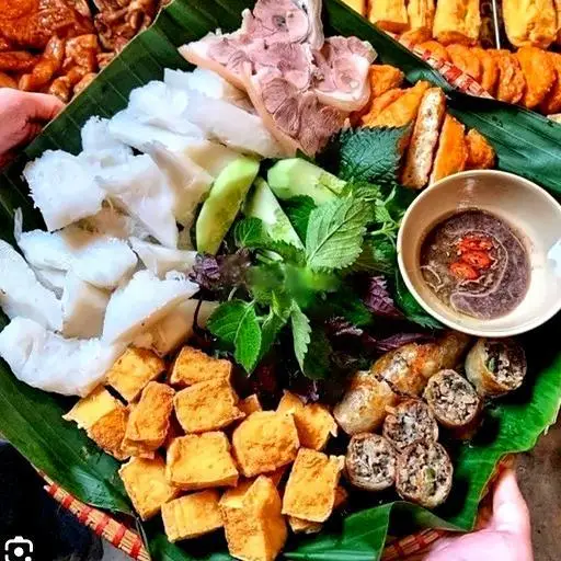 Hình ảnh Bún đậu tá lả