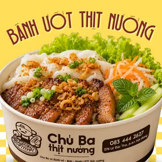 Hình ảnh Bánh Ướt Thịt Nướng