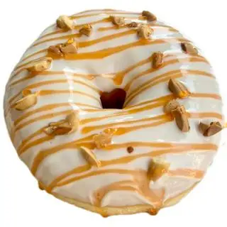 Hình ảnh Donut Mây Trắng Vị Đào