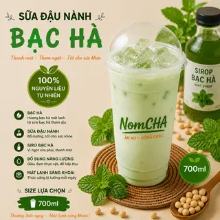 Hình ảnh Sữa Đậu Nành Bạc Hà