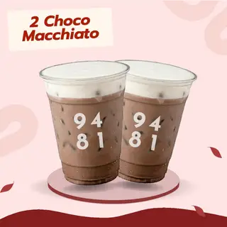 Hình ảnh Combo 2 Ly Dark Choco Macchiato