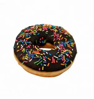 Hình ảnh Chocolate Rainbow Donut
