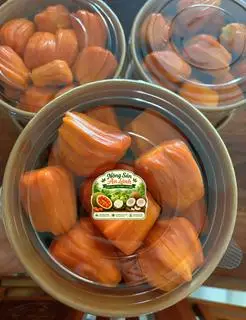Hình ảnh Mít ruột đỏ hữu cơ - hộp 500gr