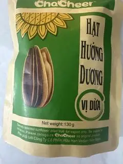 Hình ảnh hạt hướng dương vị dừa 