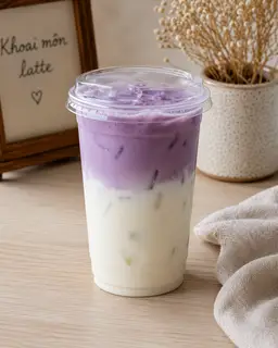 Hình ảnh Khoai môn latte 