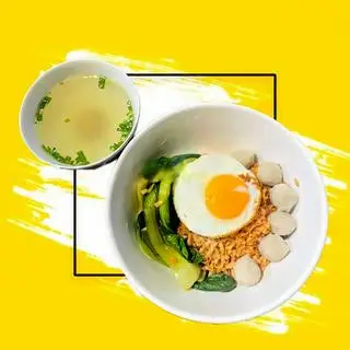 Hình ảnh Mì trộn cá viên  