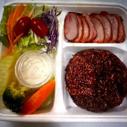 Hình ảnh Combo Đặc Biệt Cơm Gạo Lứt & Salad Lườn Ngỗng Hun Khói