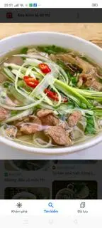 Hình ảnh phở Tái Gầu(không bao gồm hộp đựng)