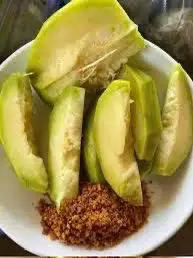 Hình ảnh Cóc cày Thái già kèm muối chấm 350gr