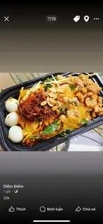 Hình ảnh bánh tráng trôn thập cẩm 
