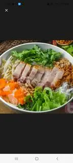 Hình ảnh Bún mắm nêm heo quay