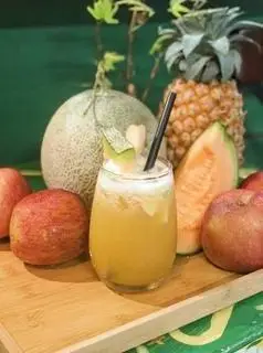 Hình ảnh Nước ép mix dưa lưới táo dứa