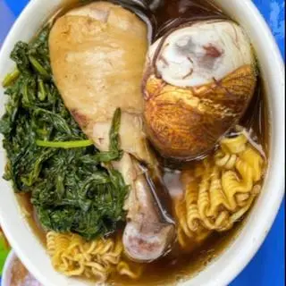 Hình ảnh mỳ gà tần full topping
