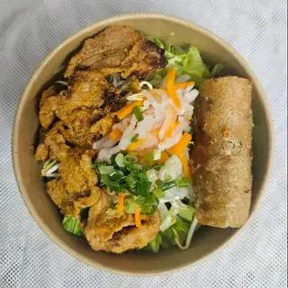 Hình ảnh Bún thịt(gà) nướng chả giò