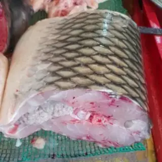Hình ảnh Cá trắm cắt khúc giữa - 1kg 