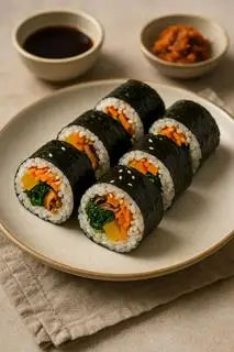 Hình ảnh kimbap truyền thống 