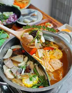 Hình ảnh lẩu Tomyum 3 người