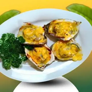 Hình ảnh hào sữa nướng phô mai (phần 5 con)