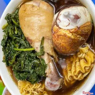 Hình ảnh Mì Gà Tần Trứng Lộn