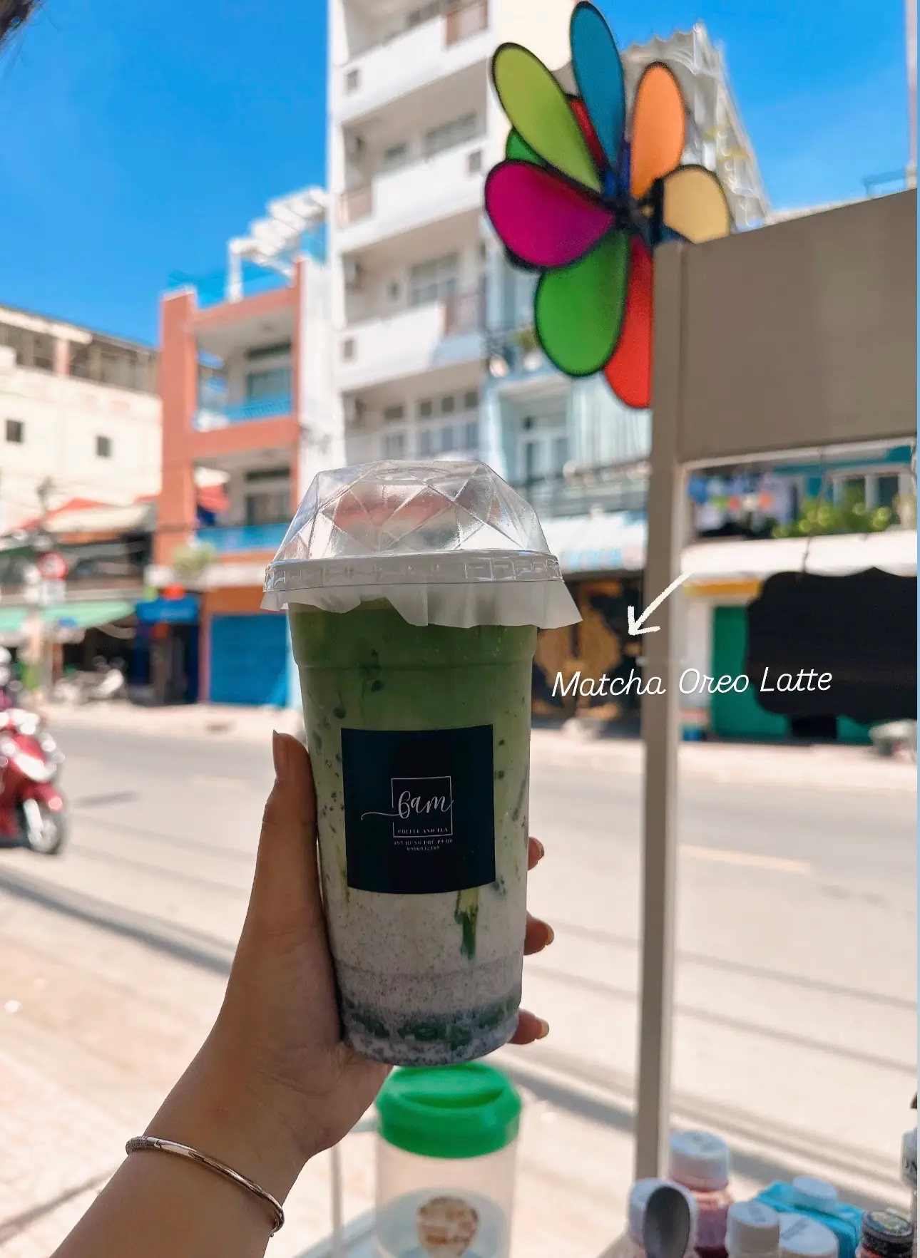 Hình ảnh Matcha oreo latte ( 700ml )