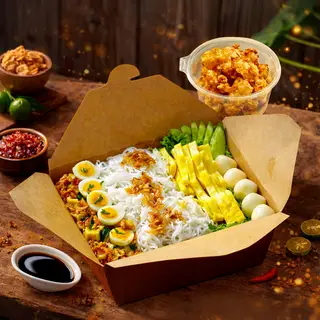Hình ảnh CB: Da Heo + Bún Nước Tương Healthy
