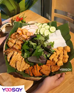 Hình ảnh Bún đậu đặc biệt full topping