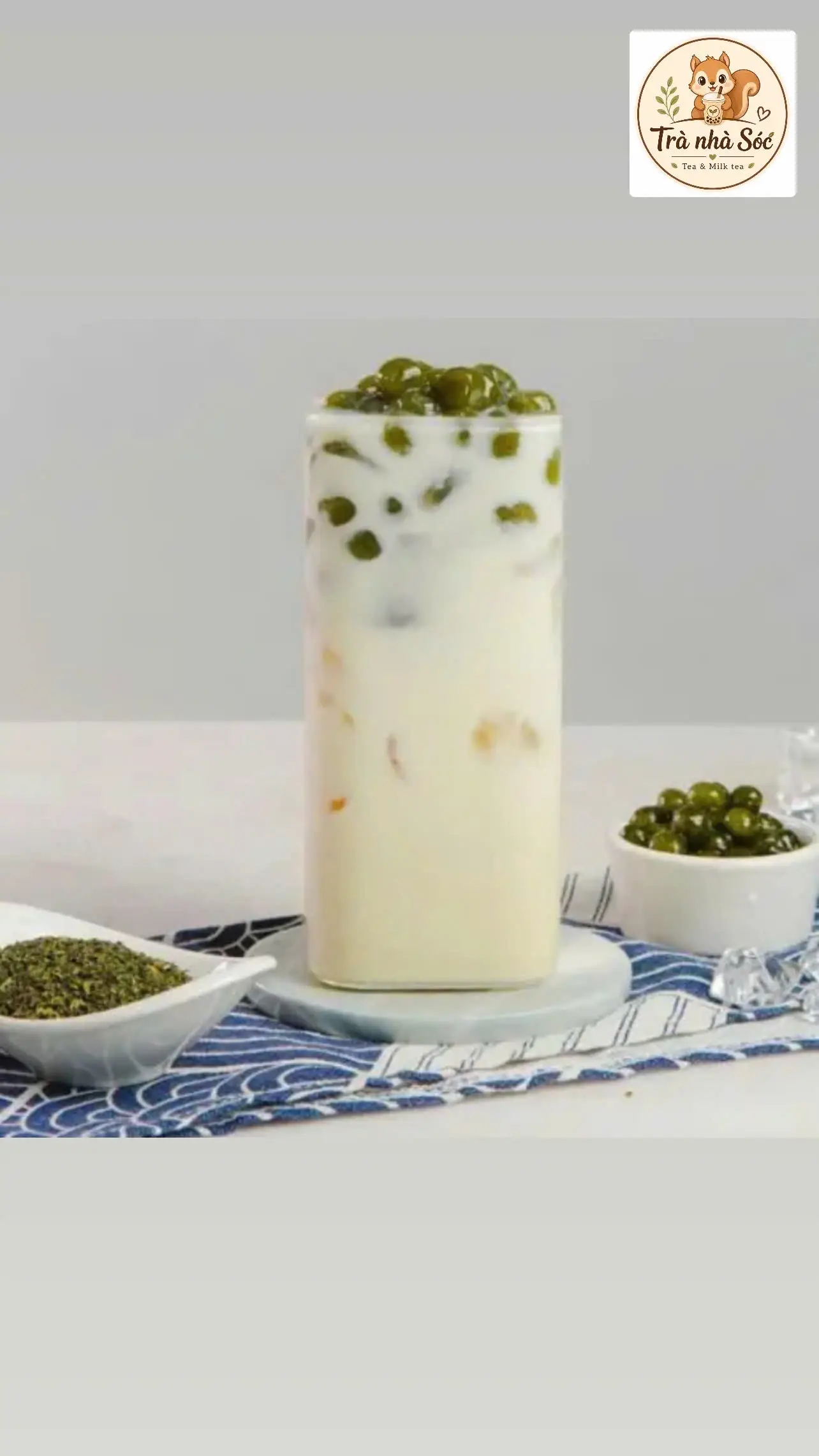 Hình ảnh Trà sữa ô long đậm vị 