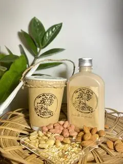 Hình ảnh Sữa Đậu phụng + Hạnh nhân + Gạo rang♥️