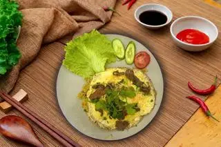 Hình ảnh Cơm Phủ Trứng Bò